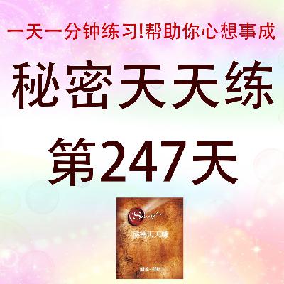 #心想事成必学！吸引力法则｜秘密天天練第247天有声书｜Law of Attraction｜The Secret Daily Teachings day247