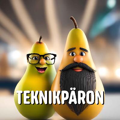 Teknikpäron reser sig ur askan