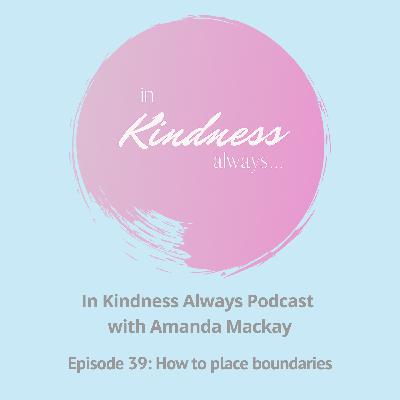 How to place boundaries