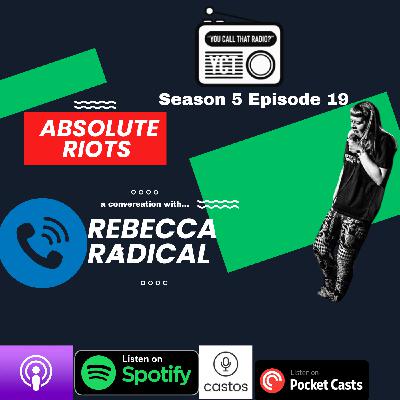 'Punk, Art & Absolute Riots' w/ Rebecca Radical 'Punk, Art & Absolute Riots' w/ Rebecca Radical