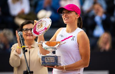 Champions Corner: In Rome, Iga Swiatek drives off with the Dirty Double