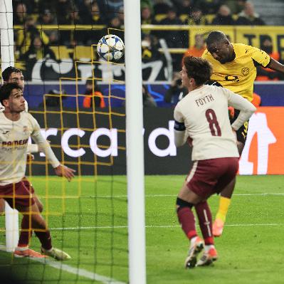 UEFA Champions League I Dortmund 1-0 Villarreal I Gol de Guirassy