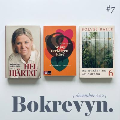 #7 | Kärlekstvivel, politikerbiografier och tidsloopar
