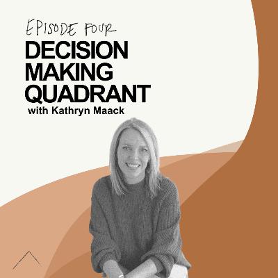 Decision Making Quadrant - w/ Kathryn Maack Decision Making Quadrant - w/ Kathryn Maack