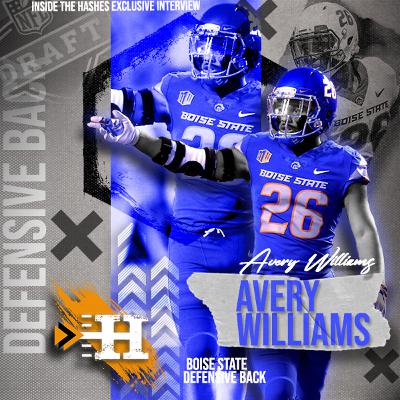 An Inside the Hashes Exclusive Interview with Draft Prospect Boise State DB Avery Williams
