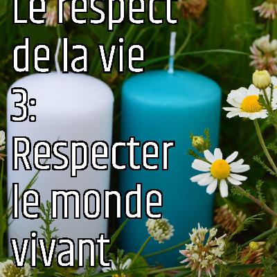 Le respect de la vie  3: Respecter le monde vivant