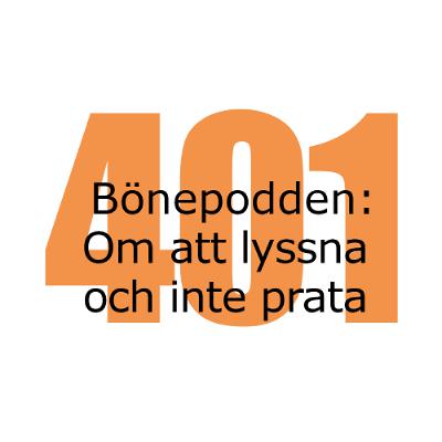 Bönepodden avsnitt 401 - Om att lyssna och inte prata Bönepodden avsnitt 401 - Om att lyssna och inte prata