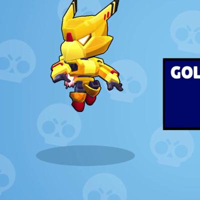 Gold Mecha crow