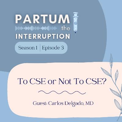 To CSE or Not To CSE? To CSE or Not To CSE?