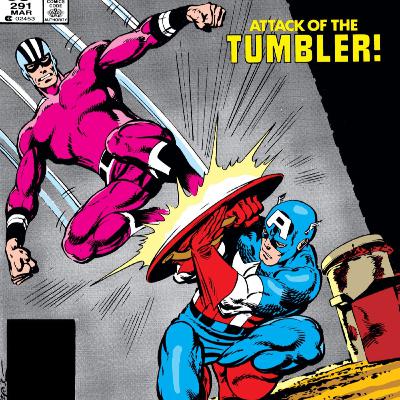 #266: Attack of the Tumbler with Grant Baugh (1984) Captain America #291 by Bill Mantlo / Herb Trimpe