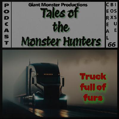 Cereal box issue 66. Truck full of furs