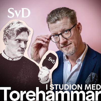 Sverigedemokraternas stabschef Linus Bylund i studion med Torehammar