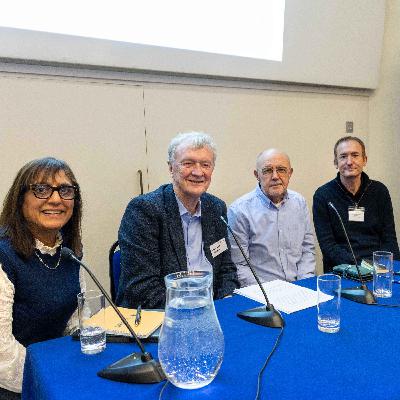 Stewart Purvis, ex-ITN Chief, Richard Ayre, ex controller of editorial policy at the BBC and Prof Stephen Cushion at the VLV conference