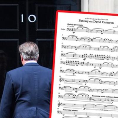How David Cameron's farewell hum inspired a composer
