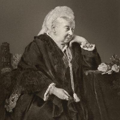 Queen Victoria - Tote Königin im weißen Brautschleier Queen Victoria - Tote Königin im weißen Brautschleier