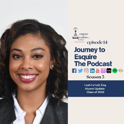 Leah Le'vell | Alumni Update - Journey to Esquire®️ Scholarship & Leadership Program Leah Le'vell | Alumni Update - Journey to Esquire®️ Scholarship & Leadership Program
