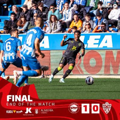 Jornada 12. Alavés 1-0 UD Almería. Sin reacción Jornada 12. Alavés 1-0 UD Almería. Sin reacción