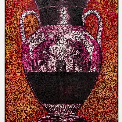 Audio Description: Daniel Boyd 'Untitled (NAIFAG)' 2023