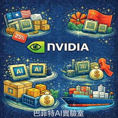 EP231 | 晶片稅下的博弈:NVIDIA H200 獲准銷中卻遭抽成 25%,地緣政治如何重塑 AI 霸權與你的投資組合? (說明欄中有連結) EP231 | 晶片稅下的博弈:NVIDIA H200 獲准銷中卻遭抽成 25%,地緣政治如何重塑 AI 霸權與你的投資組合? (說明欄中有連結)