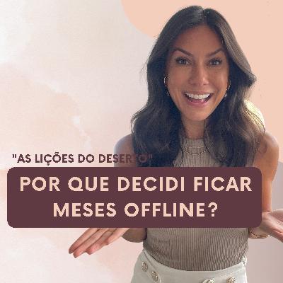 Por que decidi ficar meses offline?
