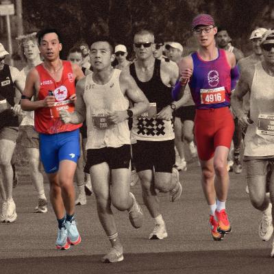 第四十二期-第45届墨尔本马拉松-破三小分队的破散