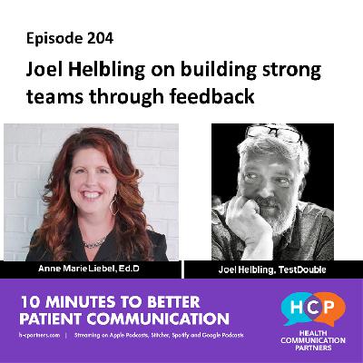 Joel Helbling on building strong teams through feedback
