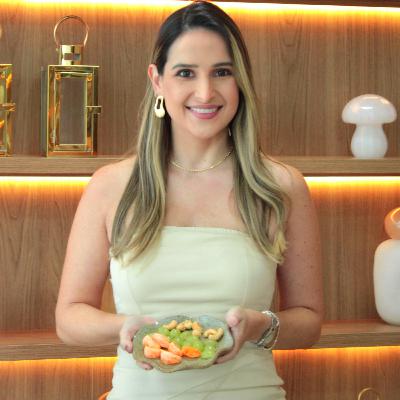 Nutricionista Clínica e Empreendedora Dra. Raiane Maciel no Programa Felicidade.