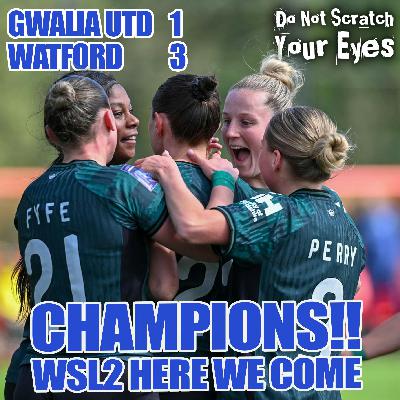 CHAMPIONS!! GWALIA UTD 1-3 WATFORD FC WOMEN CHAMPIONS!! GWALIA UTD 1-3 WATFORD FC WOMEN