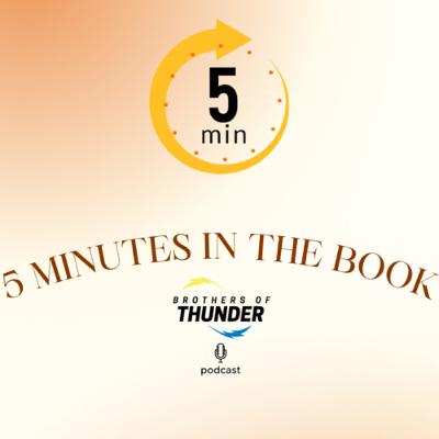 5 Minutes In The Book: “Don’t Bother Jesus?”