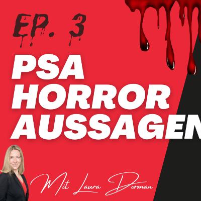 EP 3. Gruselige Aussagen über PSA: Ein Halloween-Special im Sicher? Sicher! Podcast