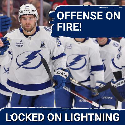 OFFENSIVE EXPLOSION: Lightning Score 14 Goals in Back-to-Back Wins | Who's Stepping Up?