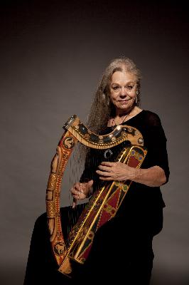 Ann Heymann: “The harp composes and the harp arranges and my hands are trained by it.”