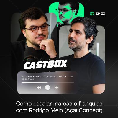 COMO ESCALAR MARCAS E FRANQUIAS COM RODRIGO MELO (AÇAÍ CONCEPT) - CASTBOX #33