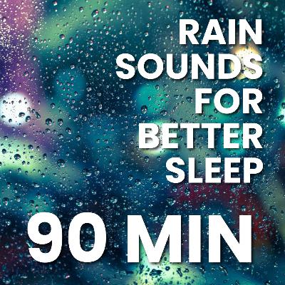 Late night rain in my window ASMR