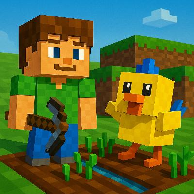 Chapter 9 – The First Farm (Bedtime Story for Kids) | Karlik’s Minecraft Stories