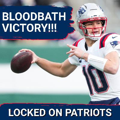 Beatdown: New England Patriots & Drake Maye Steamroll The Jets, 42-10