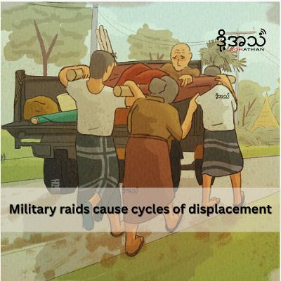 Military raids cause cycles of displacement