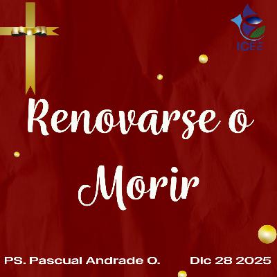 Renovarse o Morir. (Mensaje de Fin de Año)