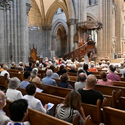 Culte protestant à la cathédrale de Genève le 19 octobre 2025