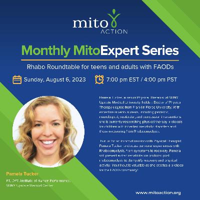 Expert Series: Rhabdo Roundtable for teens and adults with FAODs.