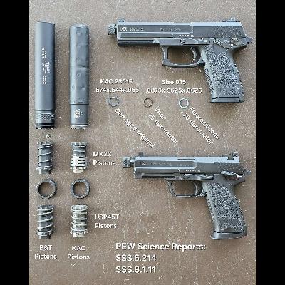 Episode 294 - KAC vs. B&T HK MK23 and USP45 Silencer Testing Technical Talk (25-FEB-2026) Episode 294 - KAC vs. B&T HK MK23 and USP45 Silencer Testing Technical Talk (25-FEB-2026)