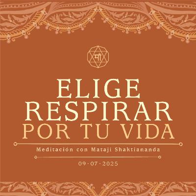 Elige respirar por tu vida