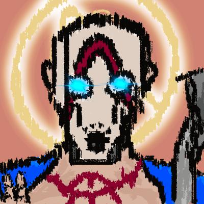 fringing throughout borderlands looks worse than any comics on hand