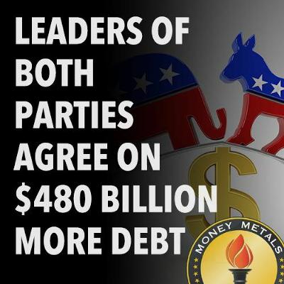 Leaders of Both Parties Agree on $480 Billion More Debt