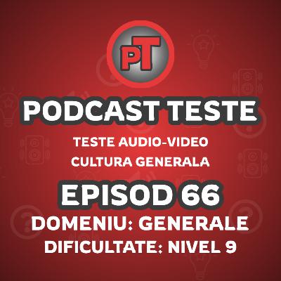 Test 66, Nivel 9, Cultura generală