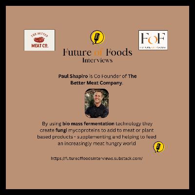 How BioMass Fungi is Supplementing Meat - Paul Shapiro