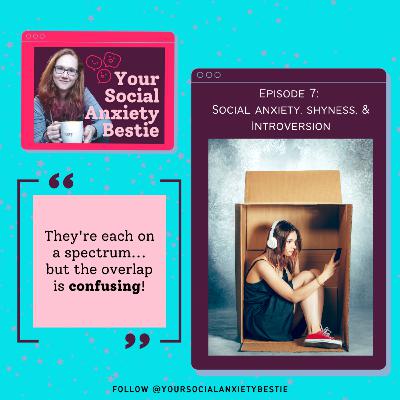 #7. Social anxiety? Shyness? Introversion? (Anxious Creators Unite) #7. Social anxiety? Shyness? Introversion? (Anxious Creators Unite)