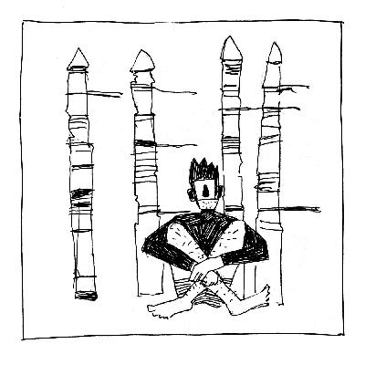 Ленточка на ветру