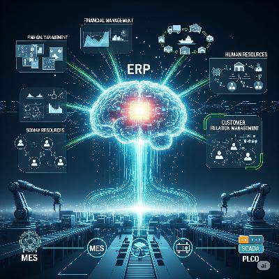 ERP-Systeme: Das digitale Gehirn – Chancen, Risiken und der Weg zur intelligenten Produktion ERP-Systeme: Das digitale Gehirn – Chancen, Risiken und der Weg zur intelligenten Produktion