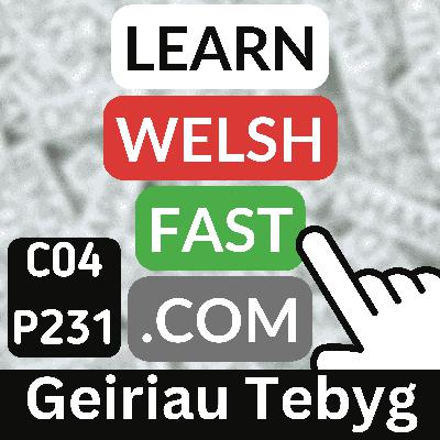 c04p231 (s04e231) - Geiriau Tebyg (Similar Words) c04p231 (s04e231) - Geiriau Tebyg (Similar Words)